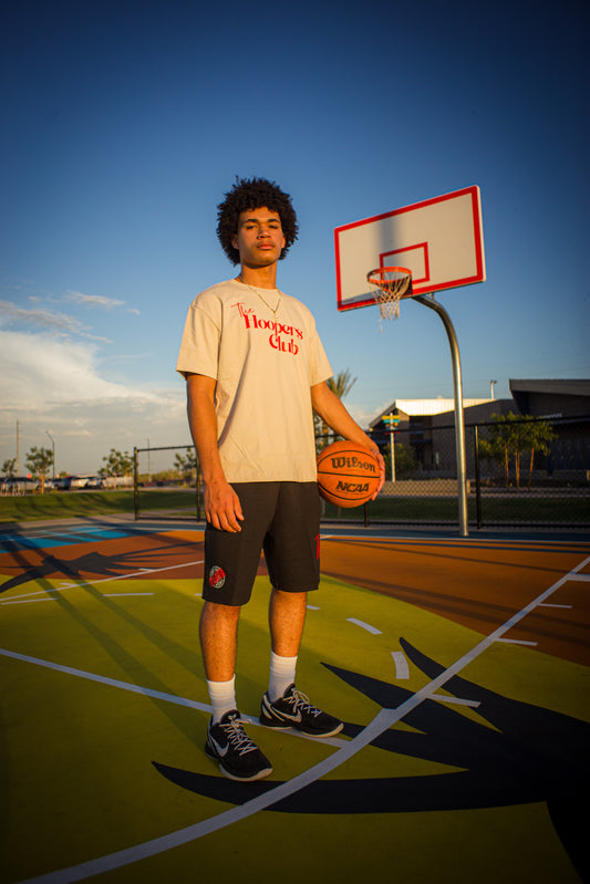 7.5oz Heavyweight Hoopers Club Dust Tee